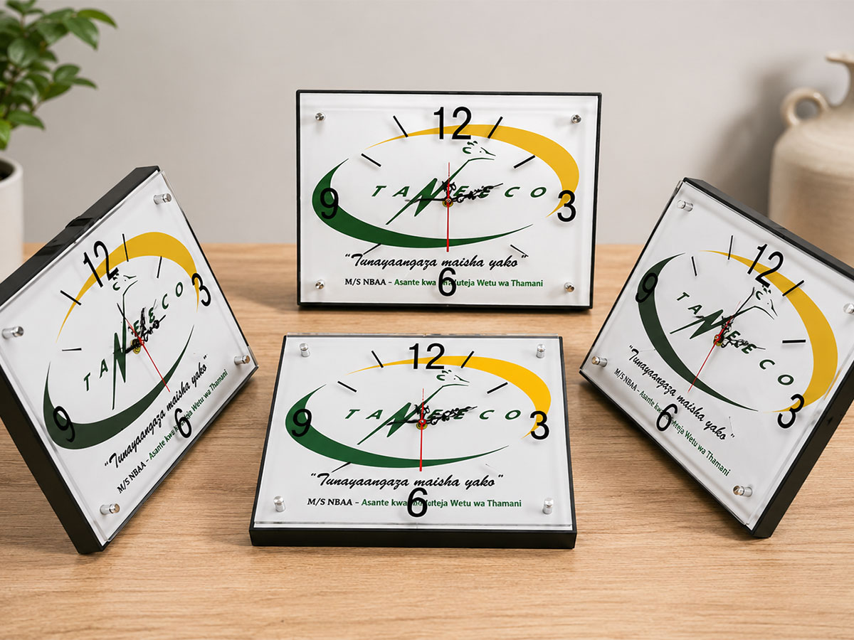Custom Wall & Desk Clocks